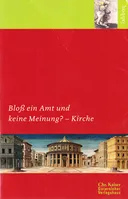 Cover: Bloß ein Amt und keine Meinung?